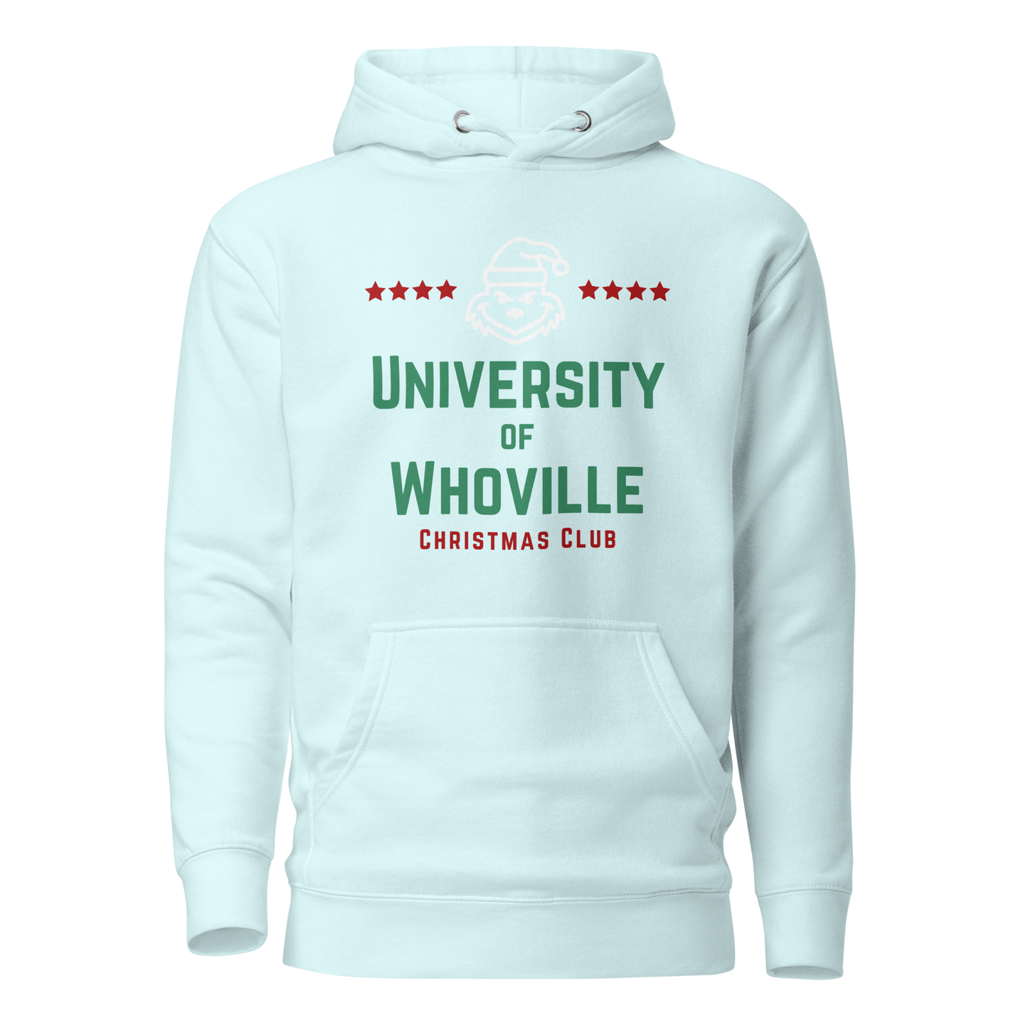 University of Whoville Christmas Club Unisex Hoodie