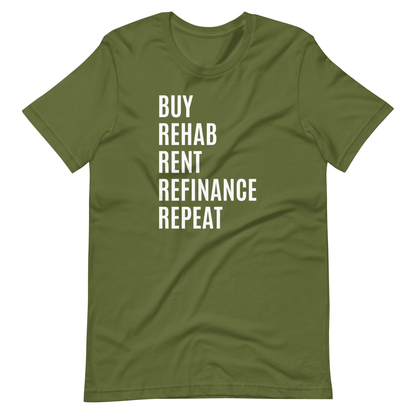 Buy Rehab Rent Refi Repeat Short-Sleeve T-Shirt