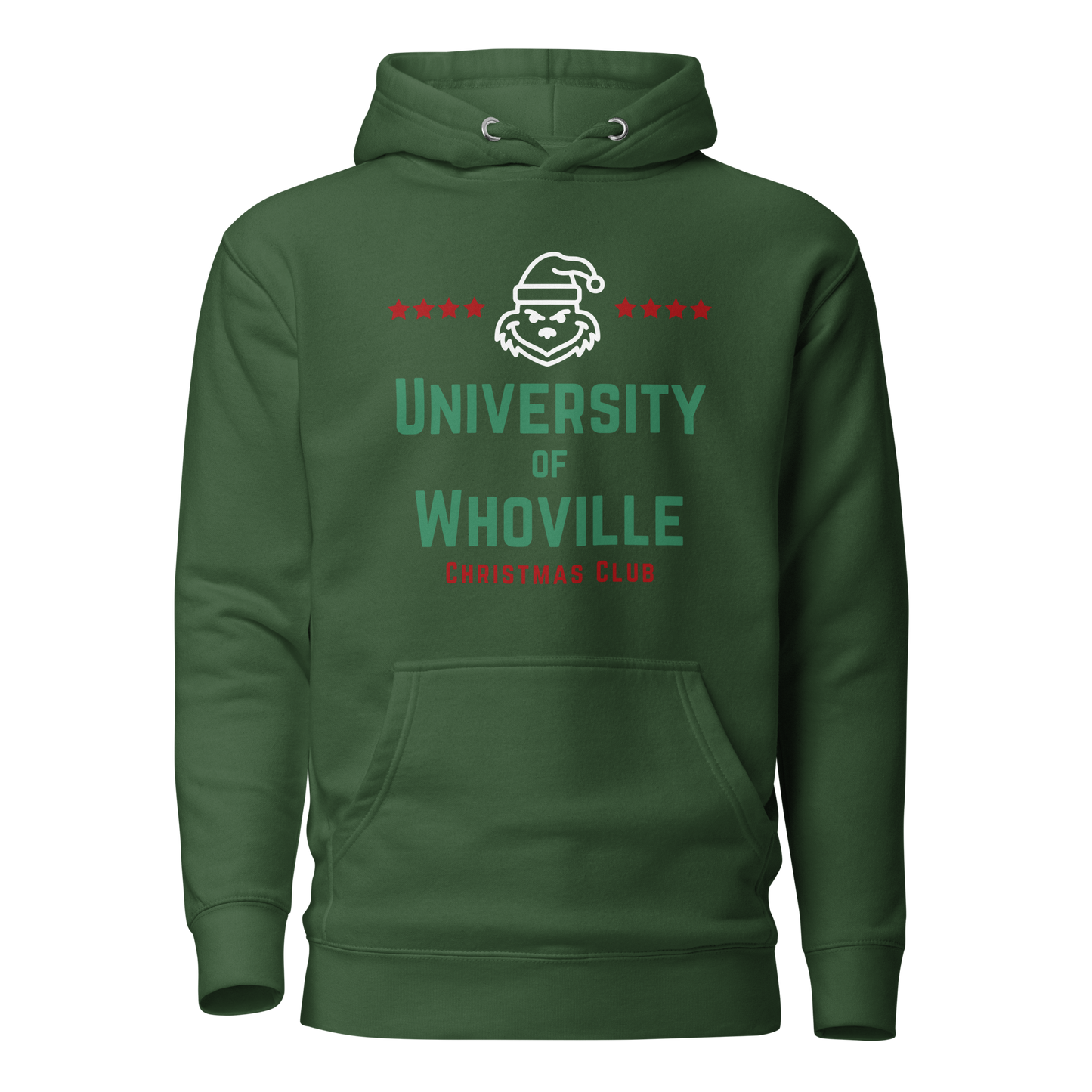 University of Whoville Christmas Club Unisex Hoodie