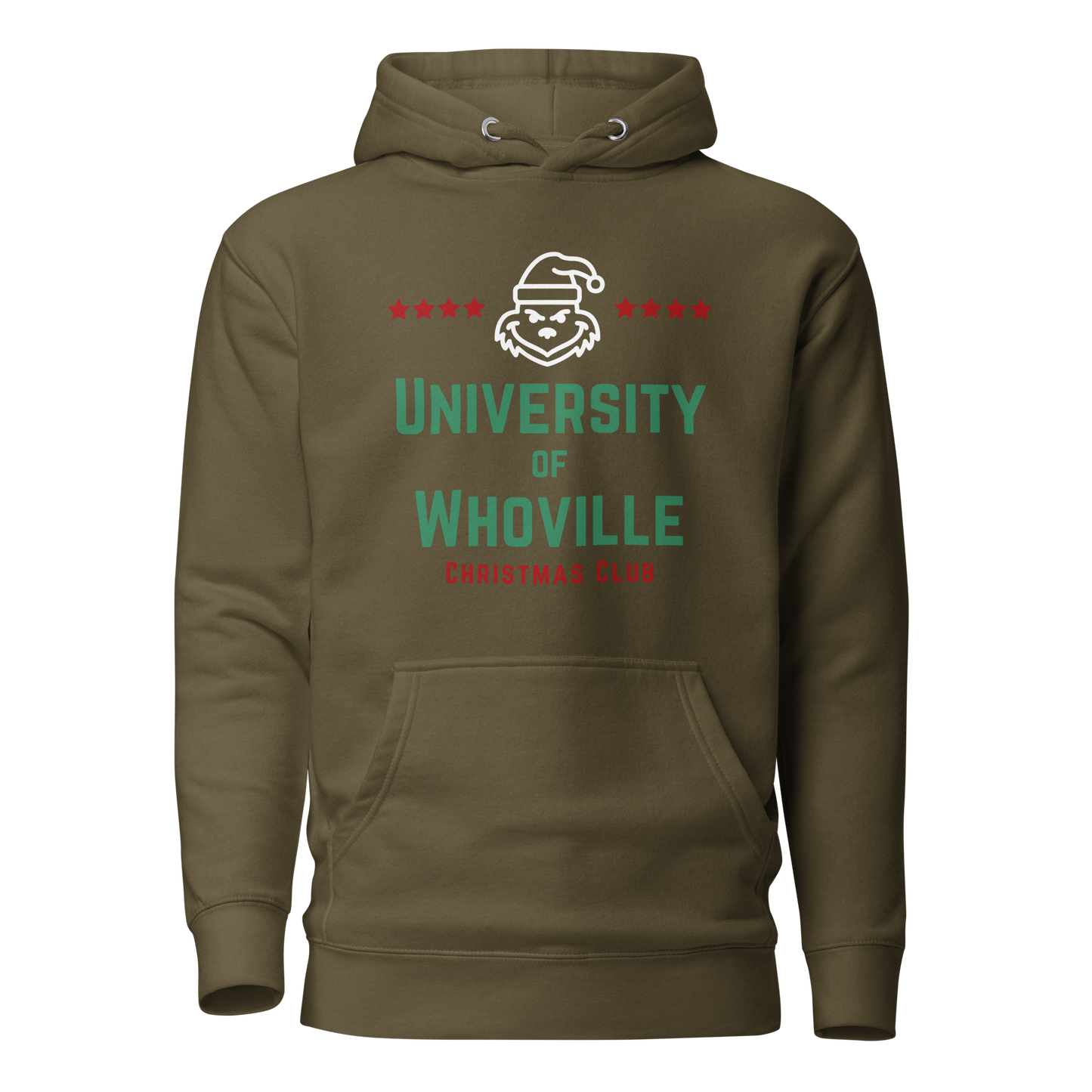 University of Whoville Christmas Club Unisex Hoodie