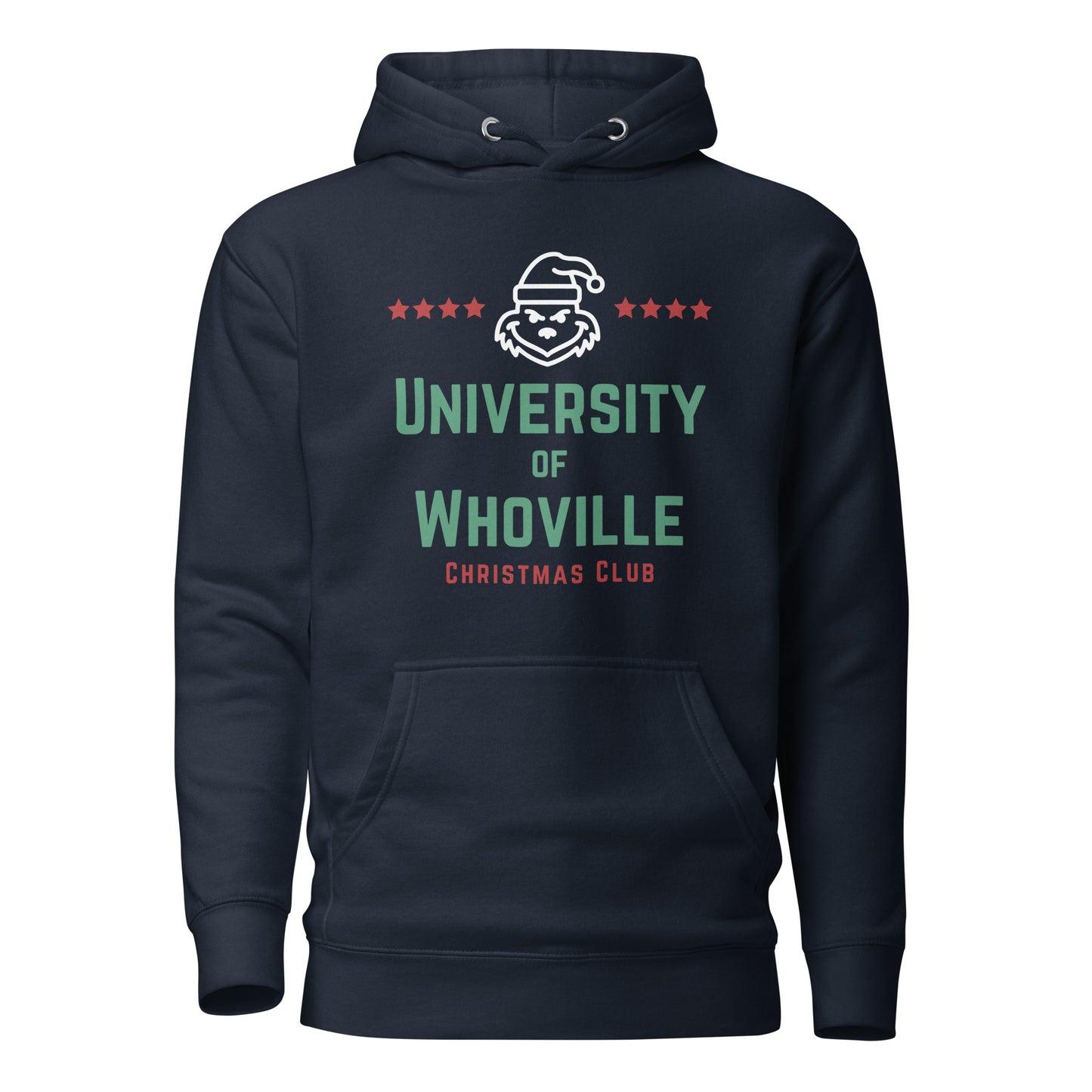University of Whoville Christmas Club Unisex Hoodie