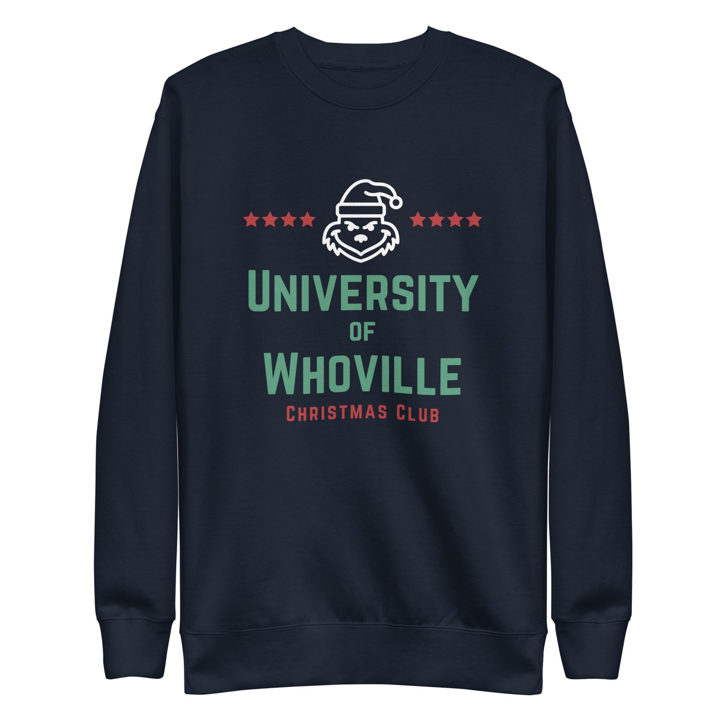 University of Whoville Christmas Club Unisex Pullover