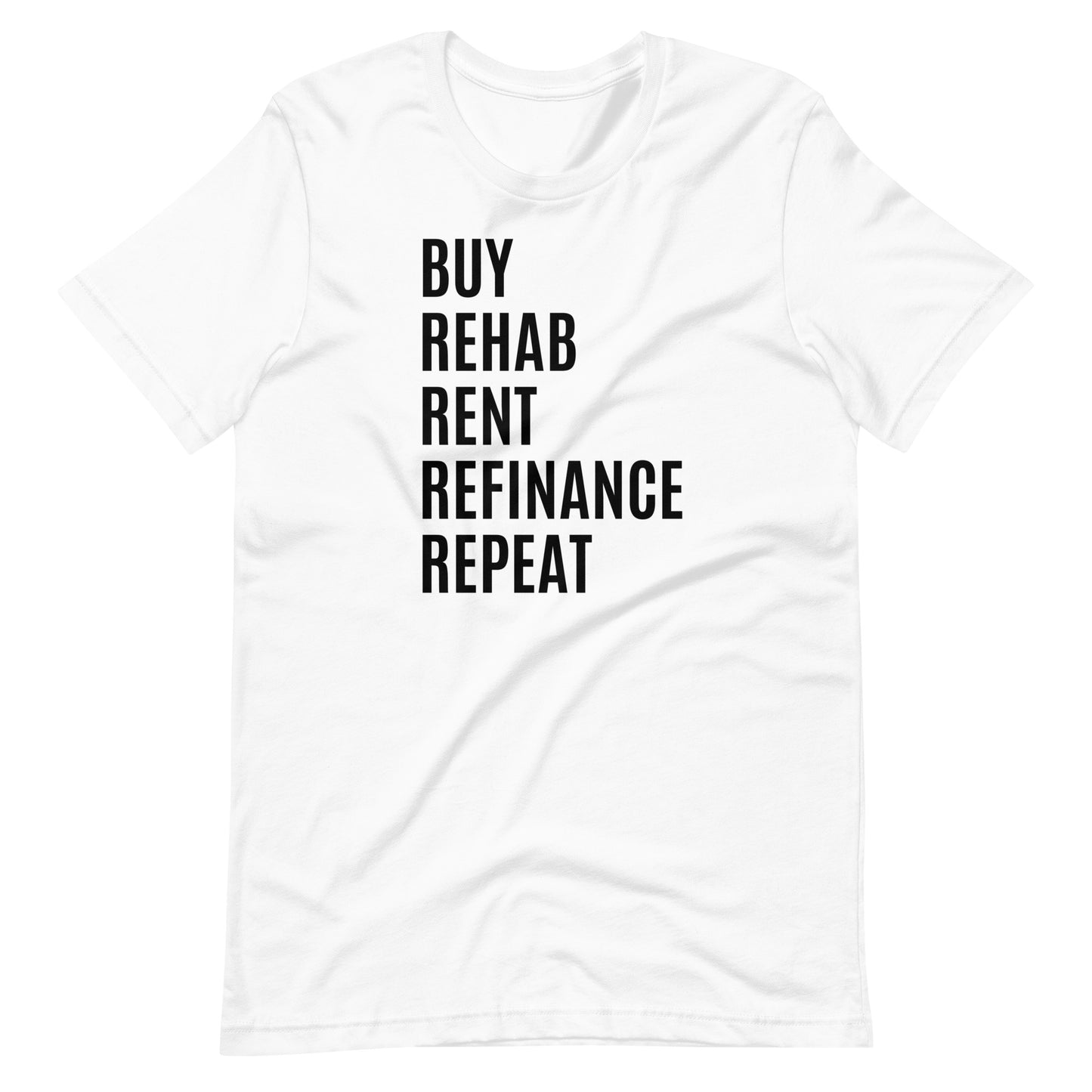 Buy Rehab Rent Refi Repeat Short-Sleeve T-Shirt